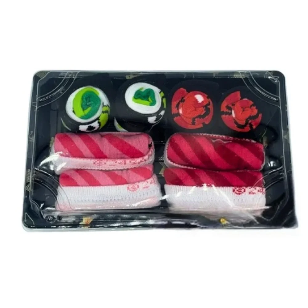 NIB Hello Kitty sushi 4 pair sock set